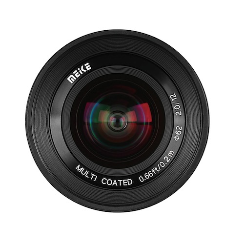 Meike 12mm f/2 Zマウント APS-C マニュアルフォーカスレンズ 2